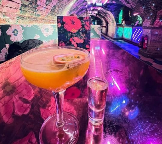Neon cocktails at Tonight Josephine